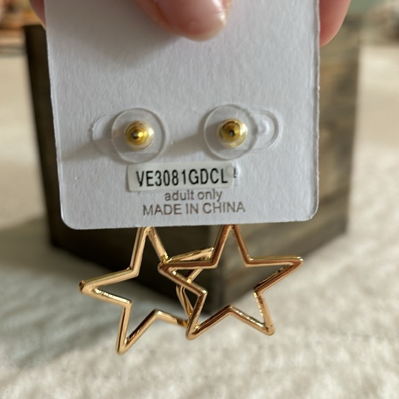 Dangly Star Earrings - Picture 2 of 5